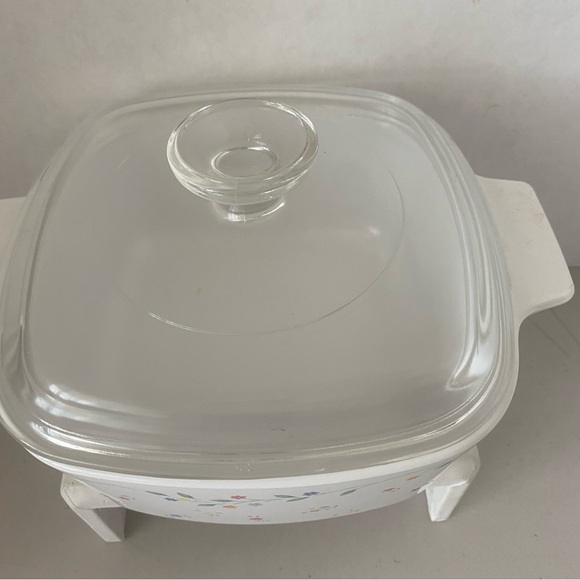 Corning Ware English Meadow A1 1/2-B 1 1/2 Qt Dish with A-7-C Lid - Picture 3 of 5